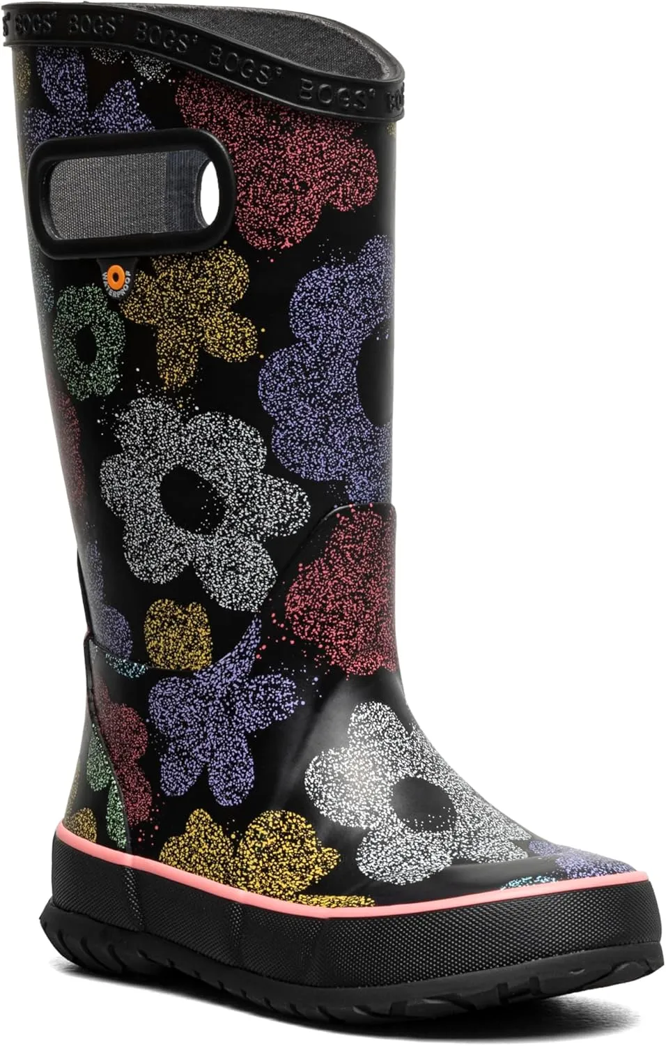 BOGS Rain Boots Airbrush Flowers (Toddler/Little Kid/Big Kid)