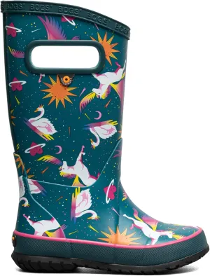 BOGS Rain Boots Unicorn Swan (Toddler/Little Kid/Big Kid)