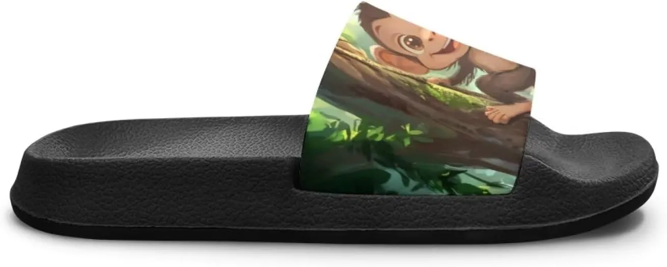 Boy & Girls Slide Sandals Kids Shower Shoes Non Slip Summer Slippers Beach Sandals