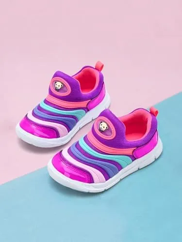 Boys and Girls Sneaker Double-Layer Mesh Baby Shoes Toddler Sneakers Kids Sneakers Low Top Slip-On