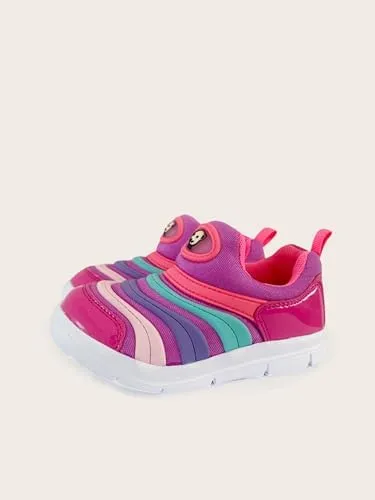 Boys and Girls Sneaker Double-Layer Mesh Baby Shoes Toddler Sneakers Kids Sneakers Low Top Slip-On
