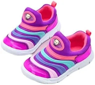 Boys and Girls Sneaker Double-Layer Mesh Baby Shoes Toddler Sneakers Kids Sneakers Low Top Slip-On