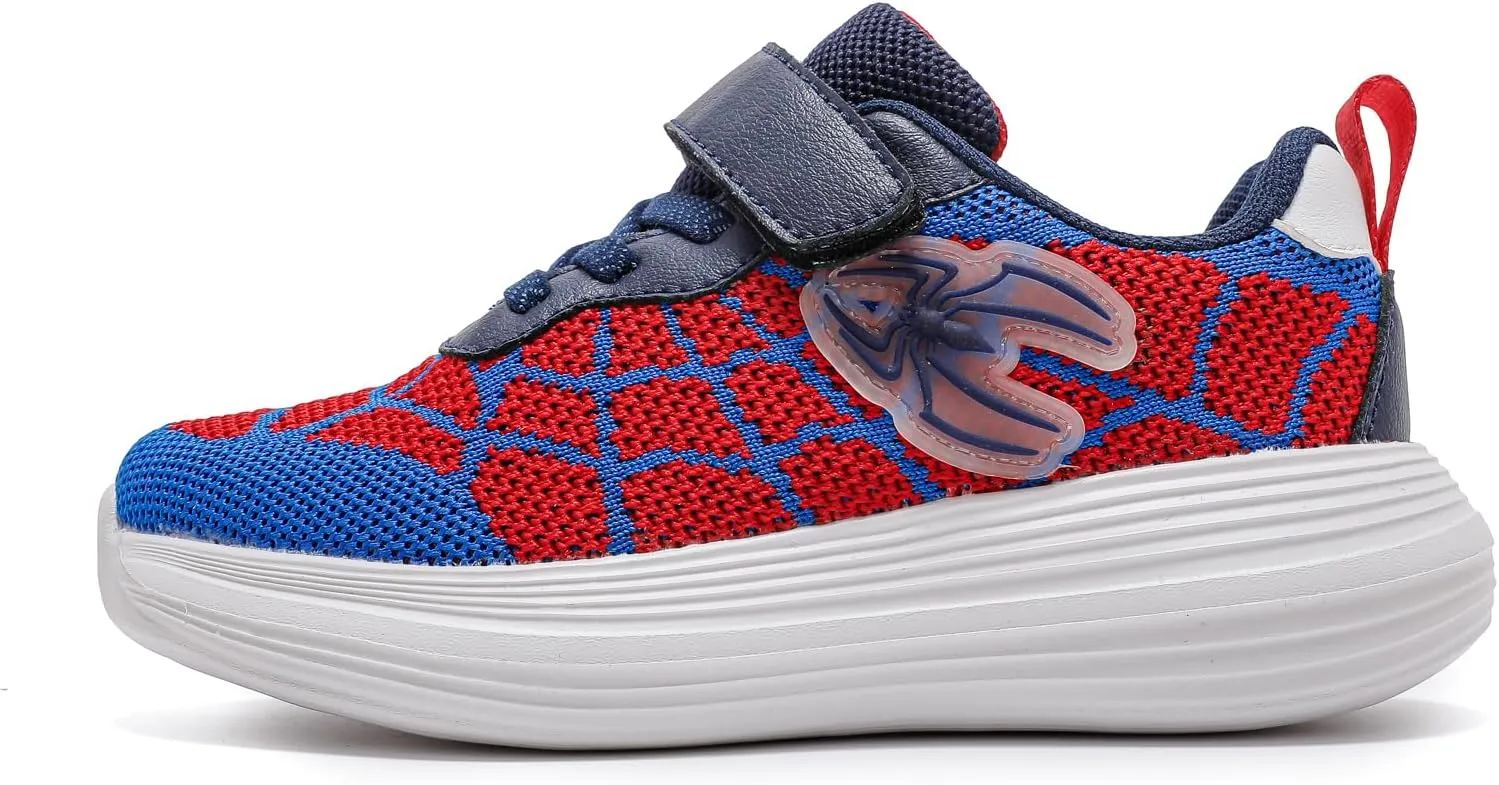 Boys Athletic Sneakers for Running and Walking, Lightweight Comfort Sports Shoes