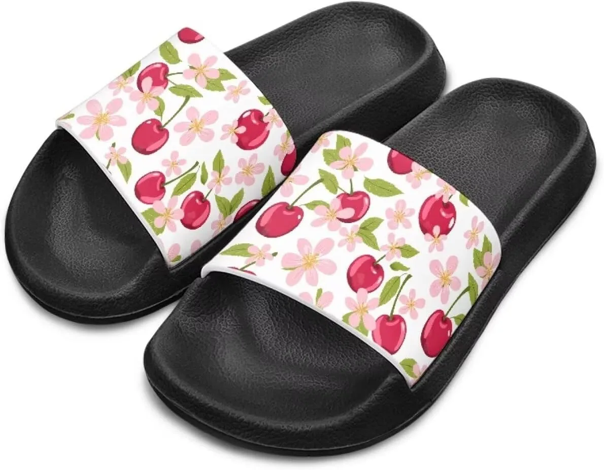 Boys Girls Slide Sandals Non Slip Shower Shoes for Kids Summer Slippers