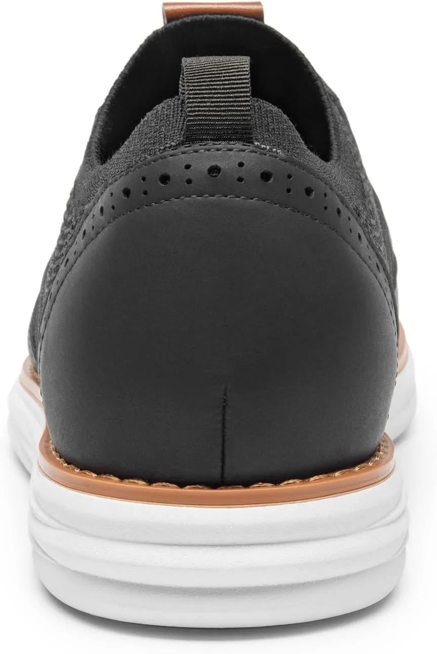 Bruno Marc Men's KnitFlex Craft Mesh Oxfords Sneakers Casual Dress Lace-Up Lightweight Walking Shoes