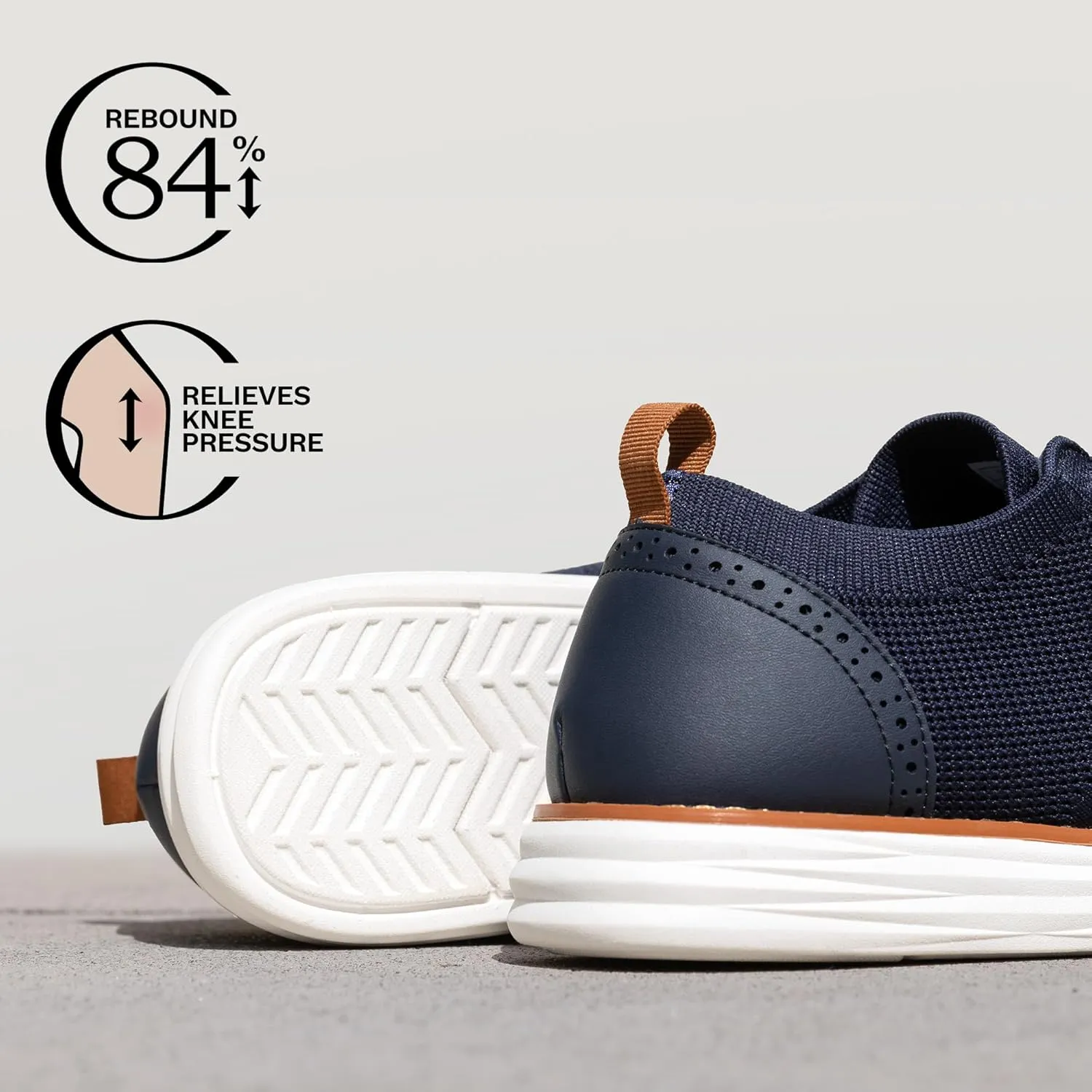 Bruno Marc Men's KnitFlex SmartCraft Mesh Oxfords Sneakers Casual Dress Lace-Up Lightweight Walking Shoes
