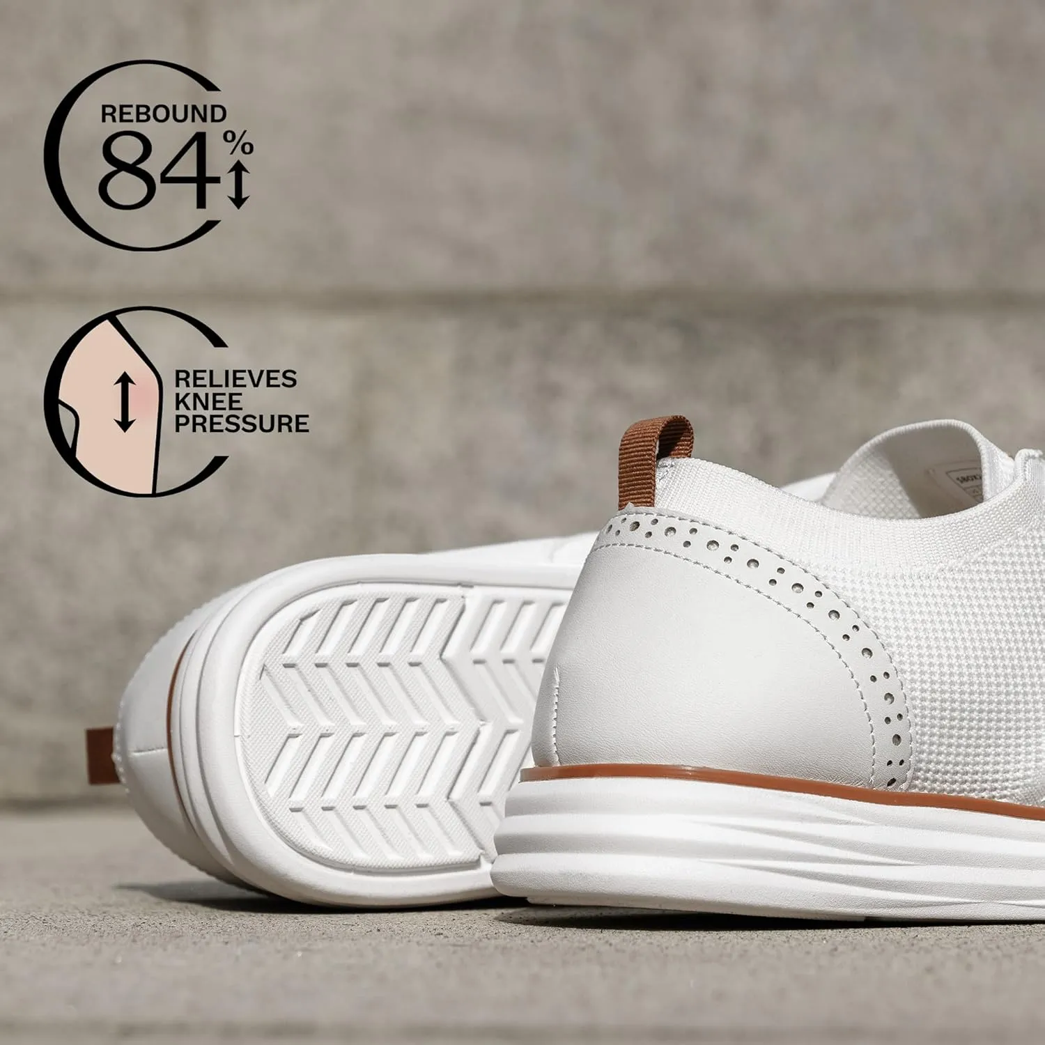 Bruno Marc Men's KnitFlex SmartCraft Mesh Oxfords Sneakers Casual Dress Lace-Up Lightweight Walking Shoes