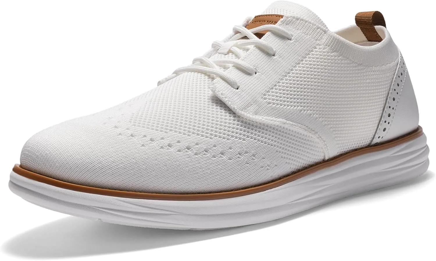 Bruno Marc Men's KnitFlex SmartCraft Mesh Oxfords Sneakers Casual Dress Lace-Up Lightweight Walking Shoes