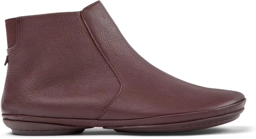 Camper Right Ankle Boots for Women - Ultra-Comfortable Lace-Up Leather Boots with EVA Comfort Footbeds, Breathable Lining & Flexible Rubber Outsole