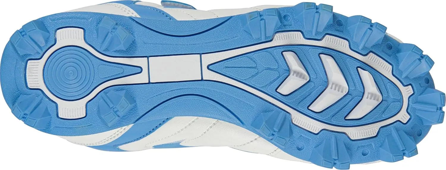 CAMVAVSR Unisex-Child Baseball Cleats Kids Softball Shoes for Boys Girls Rubber Molded Little Children Big Youth Sneakers Easy to Wear Sports Footwear