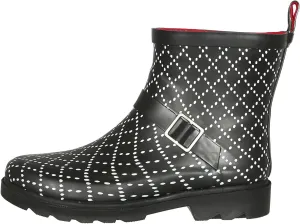Capelli New York Ladies Short Sporty Rubber Rain Boot