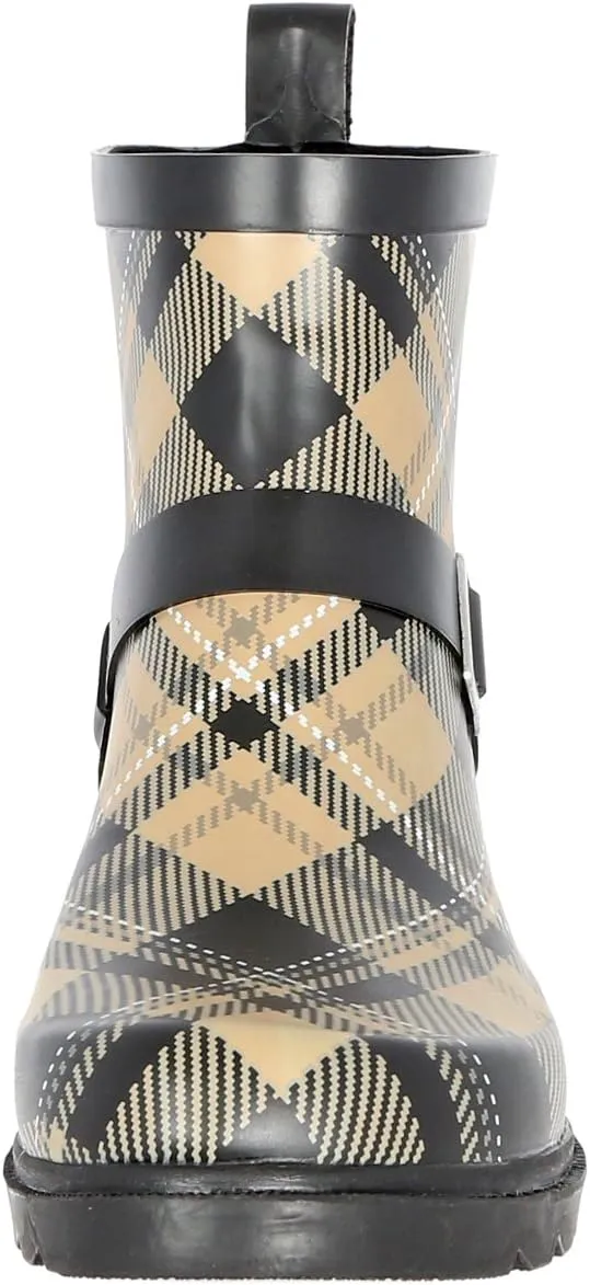 Capelli New York Ladies Short Sporty Rubber Rain Boot