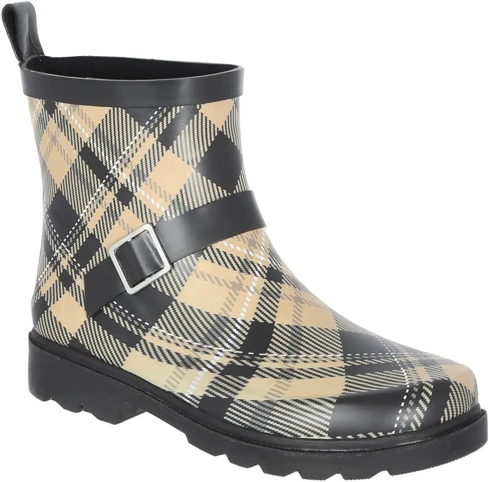 Capelli New York Ladies Short Sporty Rubber Rain Boot
