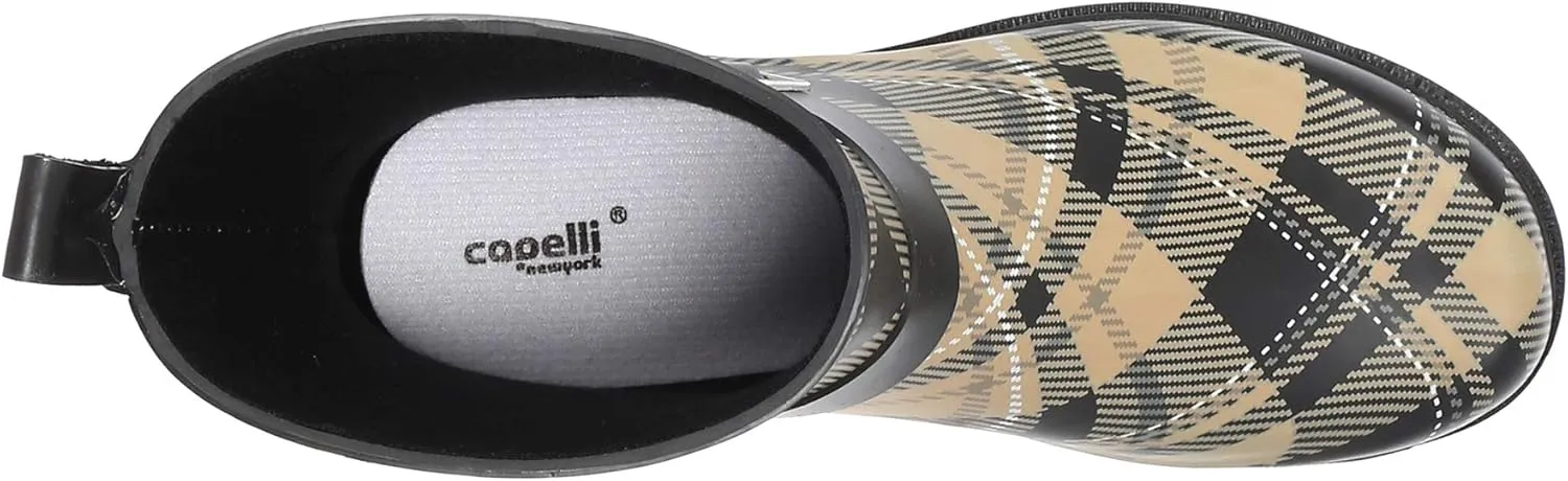 Capelli New York Ladies Short Sporty Rubber Rain Boot