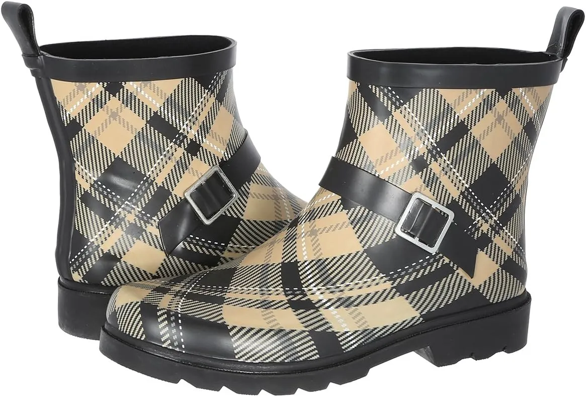 Capelli New York Ladies Short Sporty Rubber Rain Boot