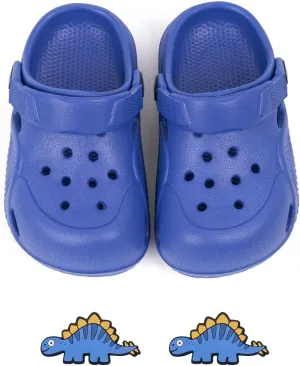 Casazoe Toddler Boys Girls Cute Garden Clogs Kids Slip On Water Shoes EVA Lightweight Summer Slipper Slides Baby Comfort Sandals Children Outdoor Shower Beach Pool Play Shoes