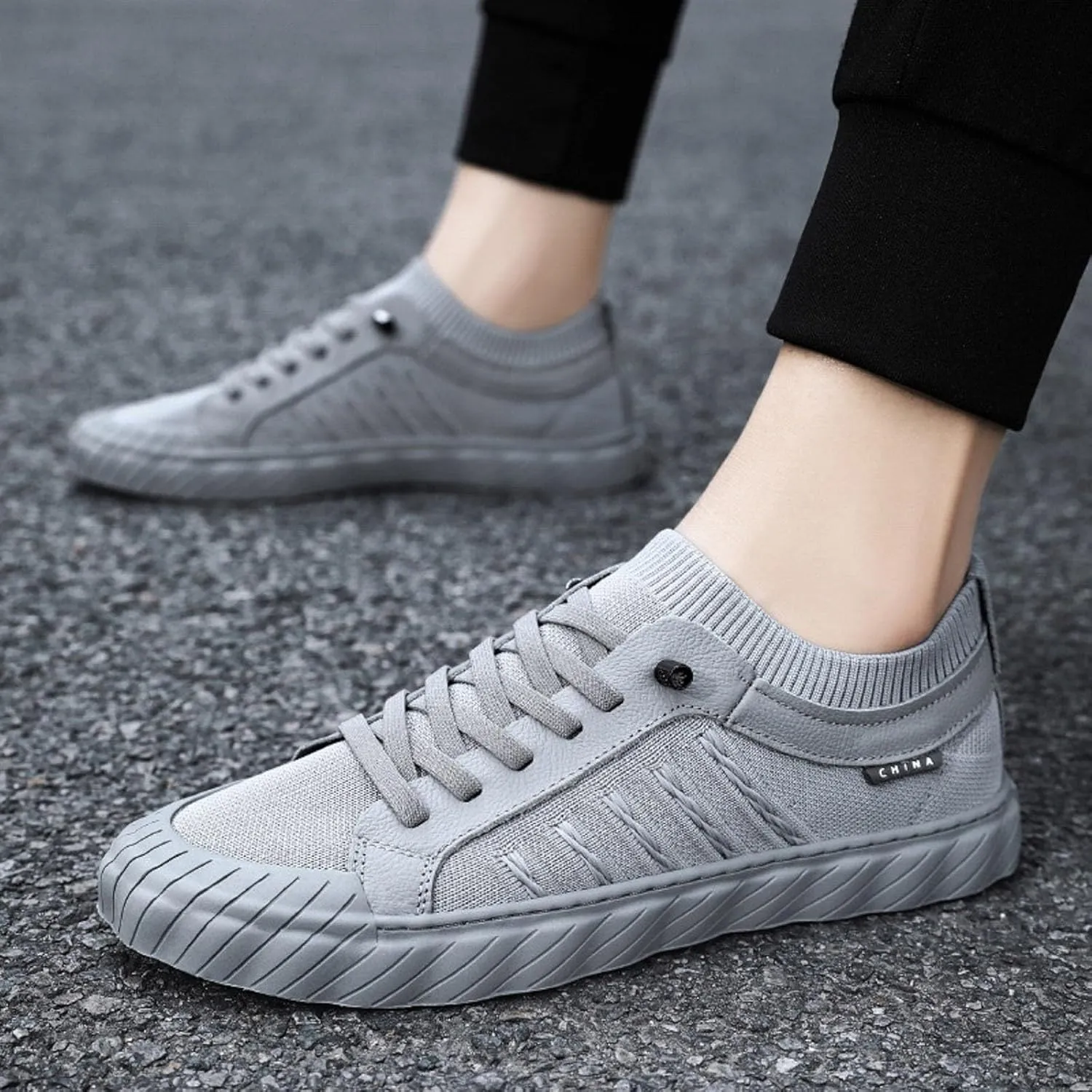 Casual Dress Shoes Men's Fashionable Breathable Trendy Casual Shoes