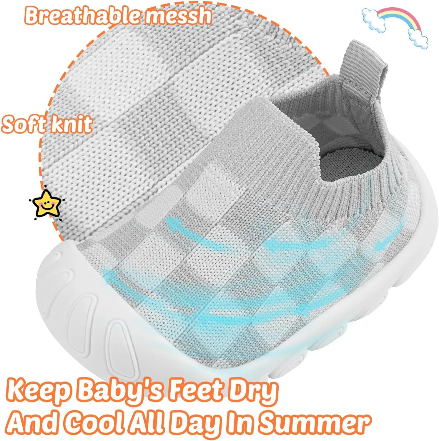 Charrost Toddler Baby Girl Boy First Walking Shoes Checkered Sneakers Sizes 3/4/5/6/7/8T. Soft, Cute,Flexible for First Walkers. Non-Slip, Slip On, Wide Toe Box Indoors Outdoors