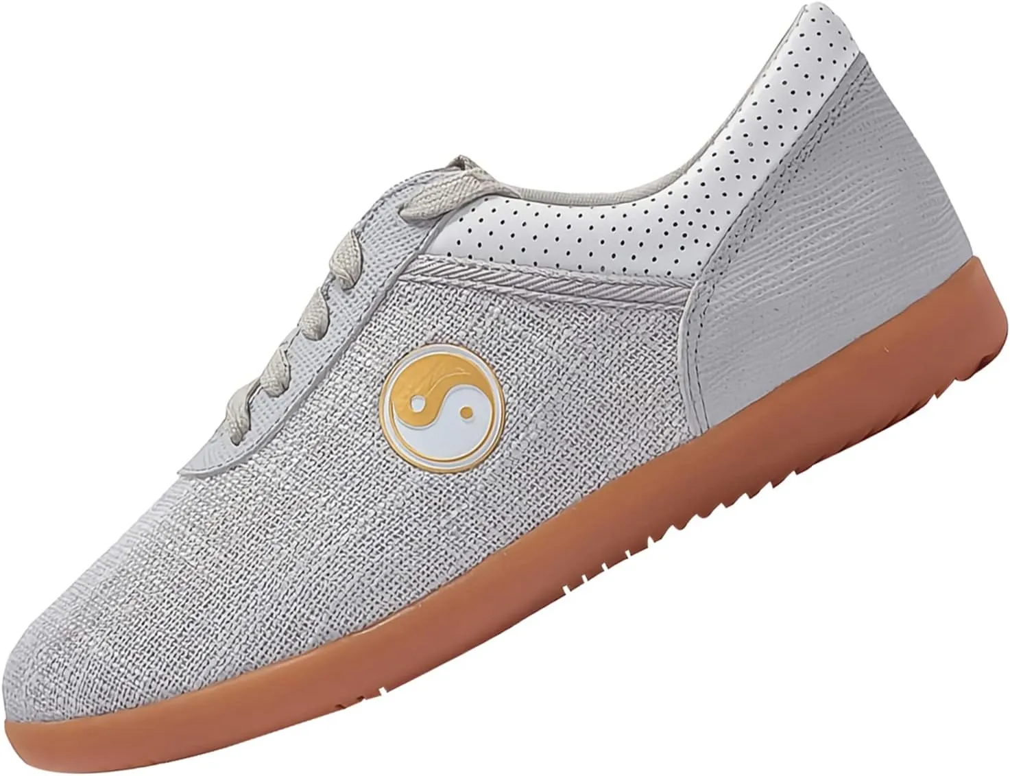 Chi Kung Shoes Martial Arts Boxing Shoes,Traditional Kung Fu Tai Chi Wushu Shaolin Qi Gong Beijing Trainer Wing Chun Slipper Sneaker Footwear for Men Women,