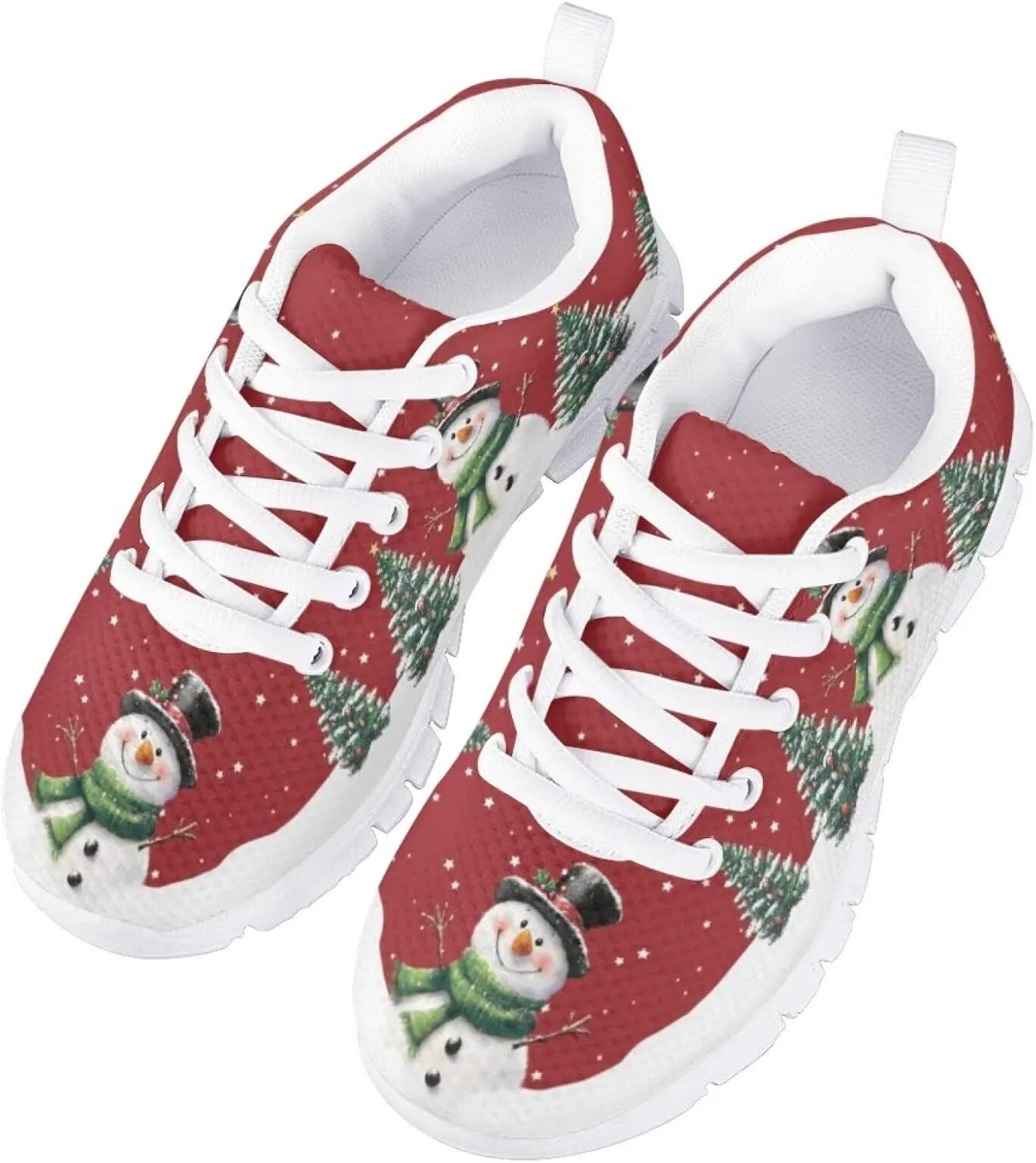 Christmas Shoes for Kids Running Sneakers Girls Tennis Shoes Boys Walking Shoes