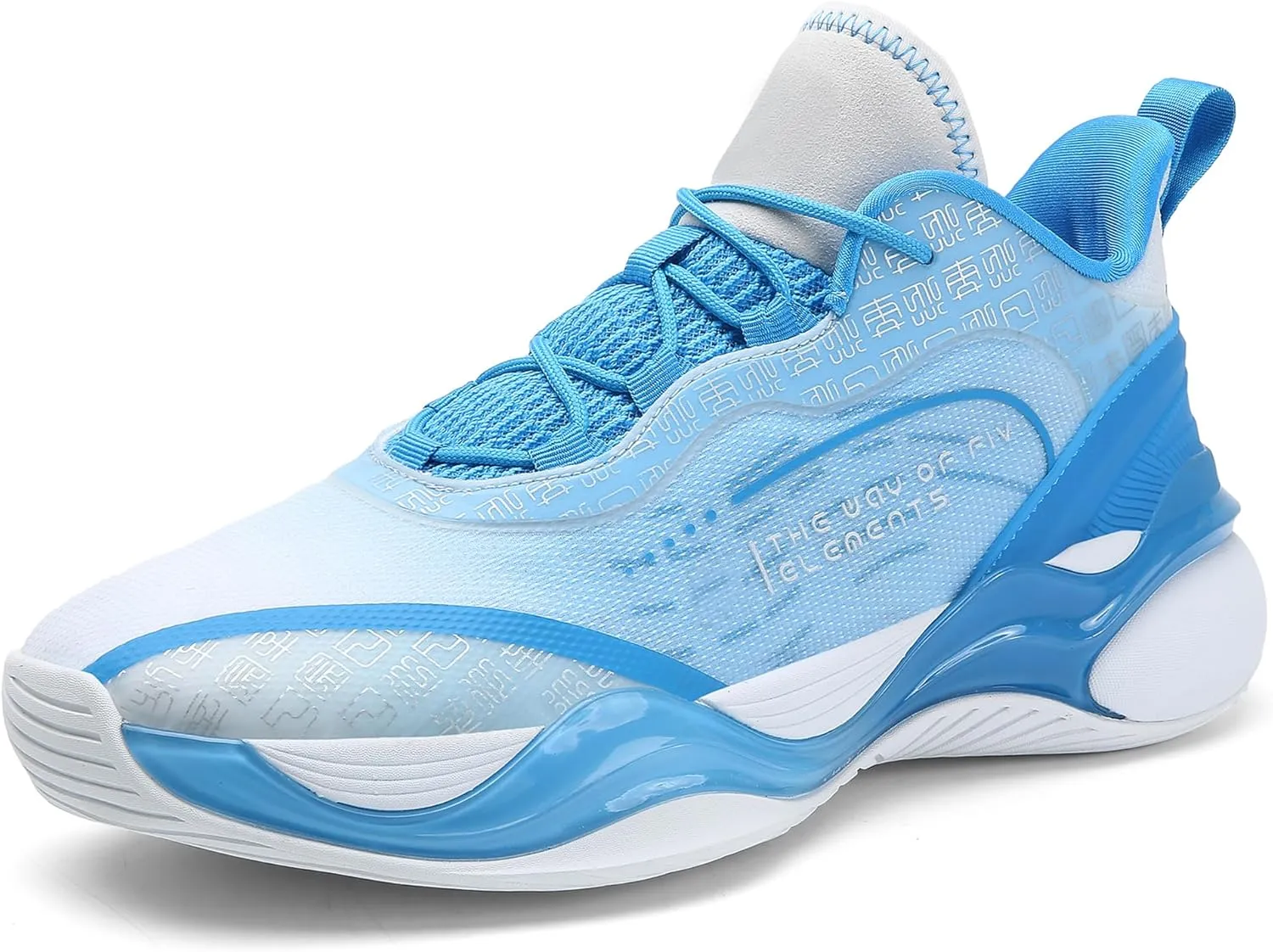 CJSPORX Mens Basketball Shoes Fashion High Top Running Sneakers Lightweight Sport Shoes for Athletic