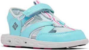 Columbia Youth Unisex Techsun Wave, Aquamarine/Ultra Pink, 9