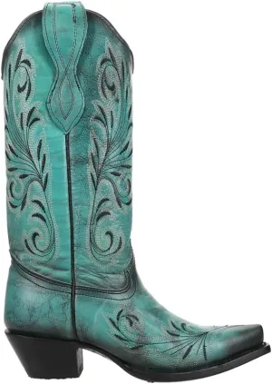 Corral Boots L2076 Turquoise 10 B (M)
