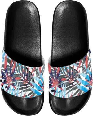 Cozy Slides for Women Soft Customized Size 6-13.5 Black