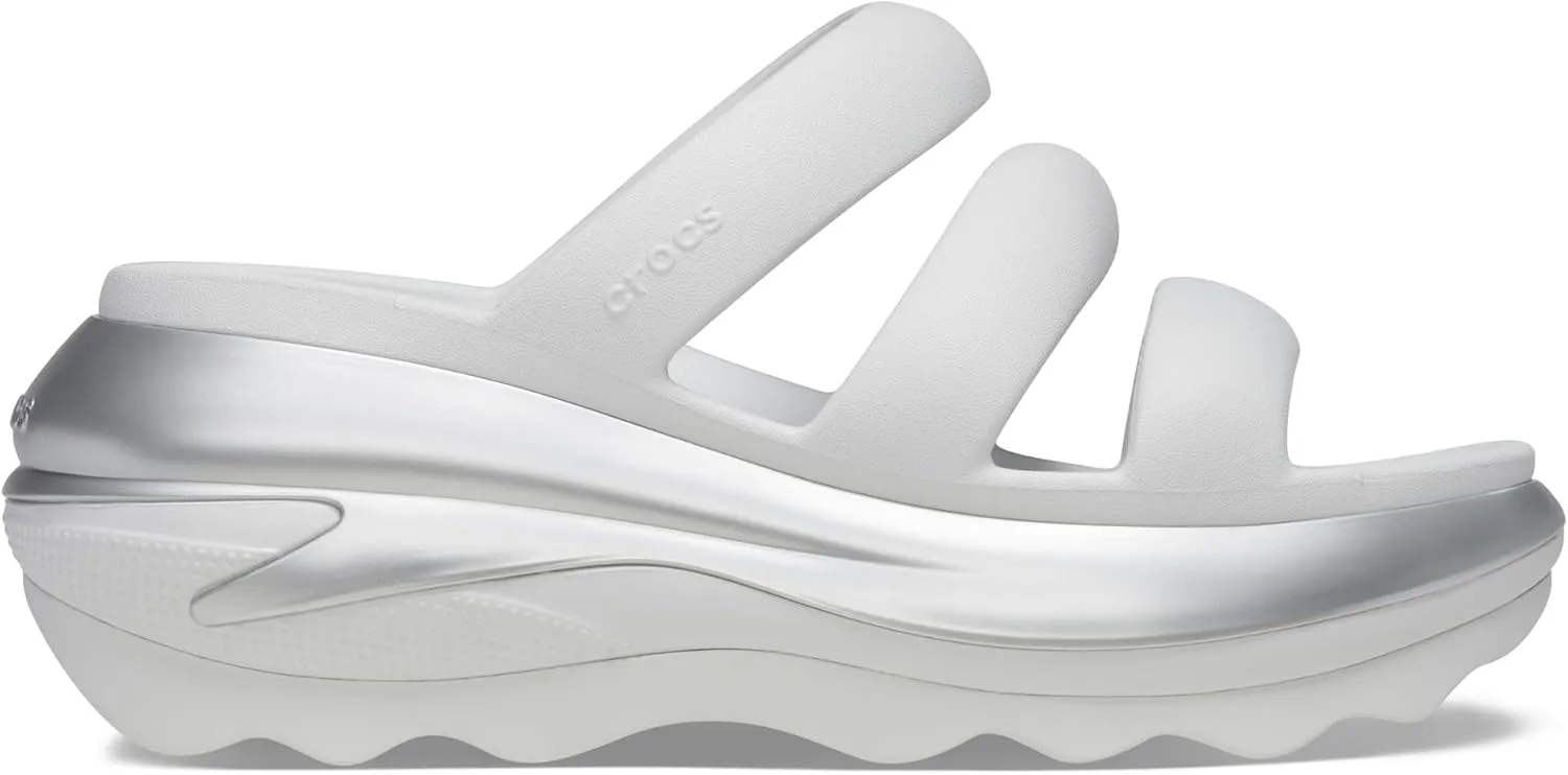 Crocs Unisex-Adult Mega Crush Triple Strap Sandal Platform