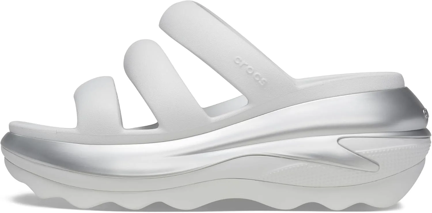 Crocs Unisex-Adult Mega Crush Triple Strap Sandal Platform