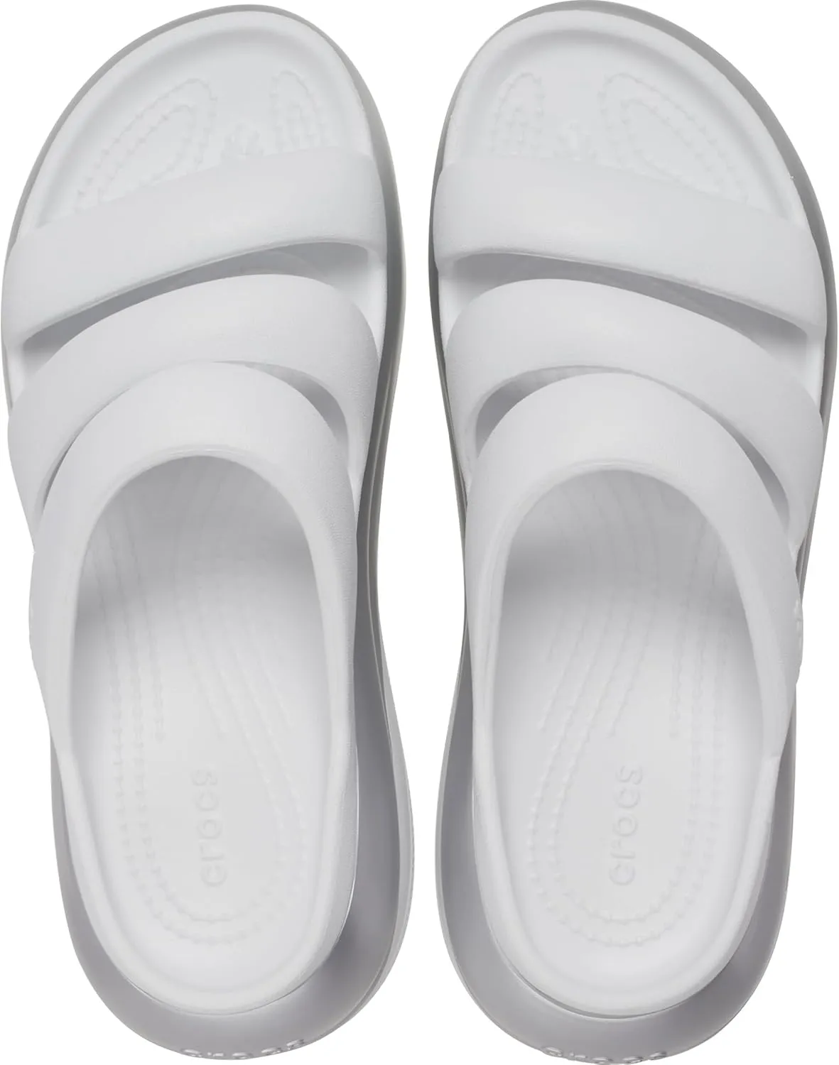Crocs Unisex-Adult Mega Crush Triple Strap Sandal Platform