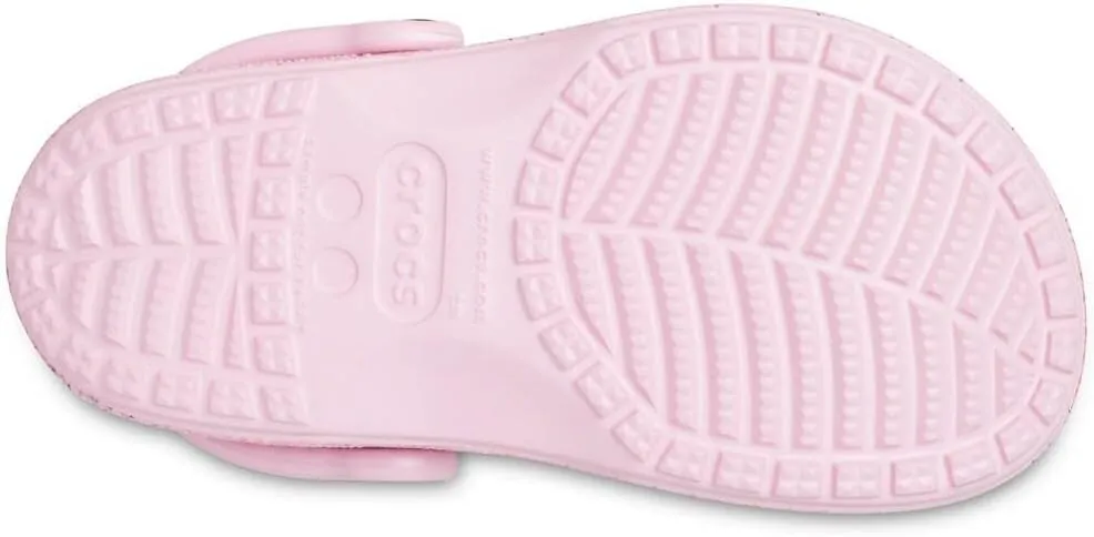 Crocs Unisex-Child Classic Glitter Sandal Water Shoe