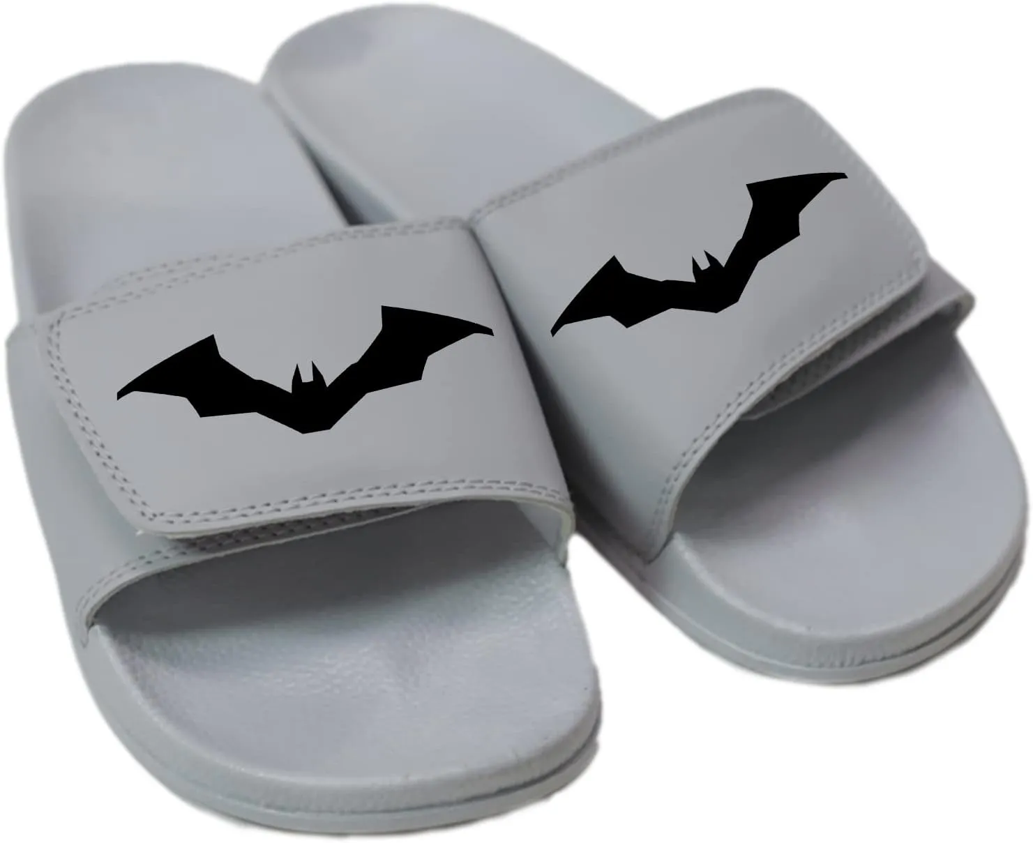 Custom Slides Sandals Shoes with Adjustable Strap Add your Text or Image