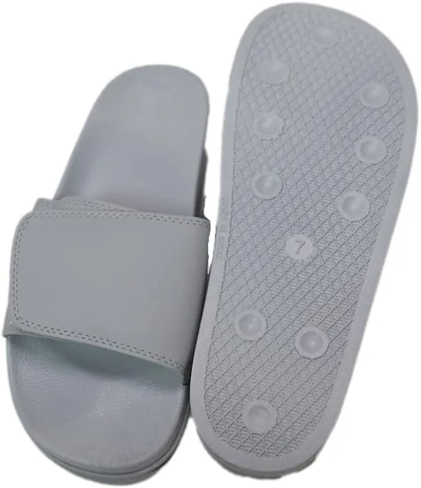 Custom Slides Sandals Shoes with Adjustable Strap Add your Text or Image