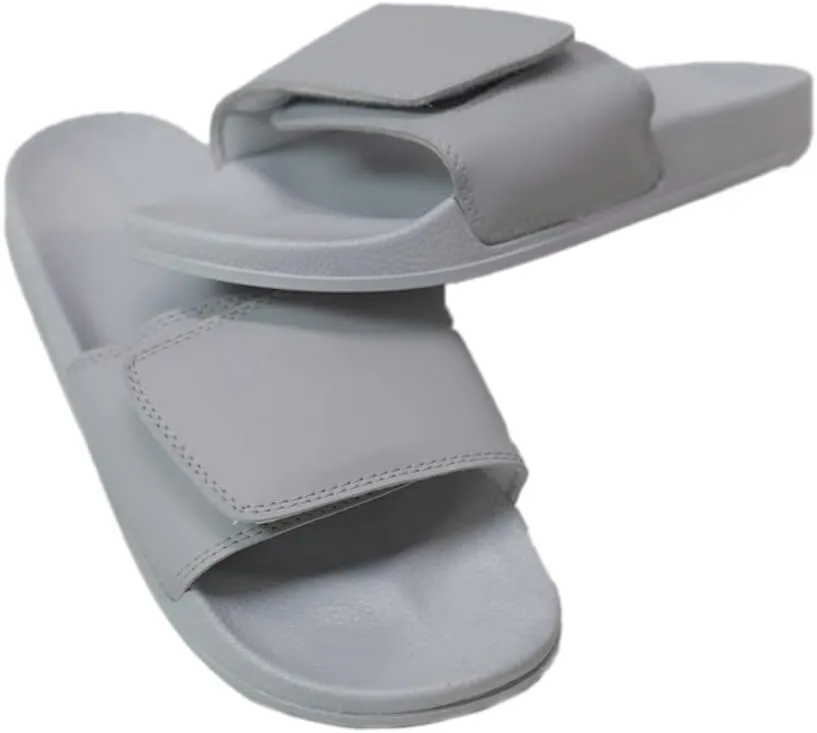 Custom Slides Sandals Shoes with Adjustable Strap Add your Text or Image