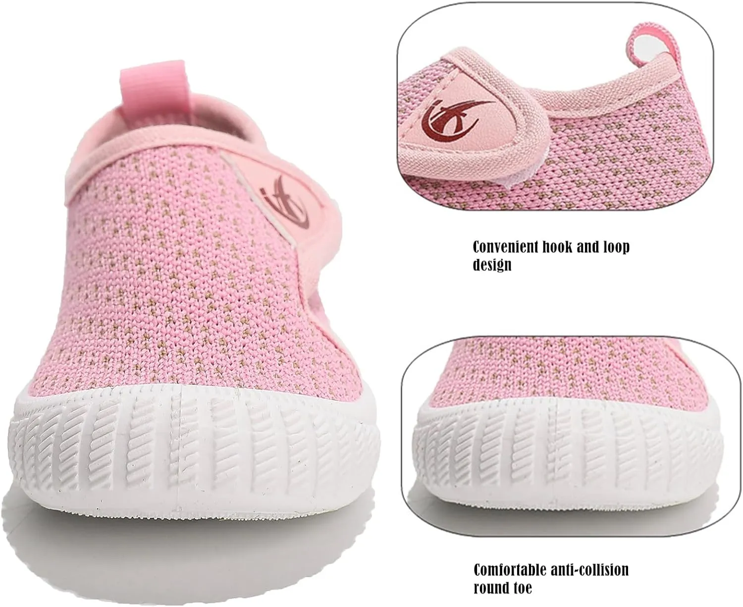 DADAWEN Boys Girls Toddler Sneakers Kids Lightweight Walking Shoes Mesh Breathable Tennis Shoes for Toddler/Little Kids