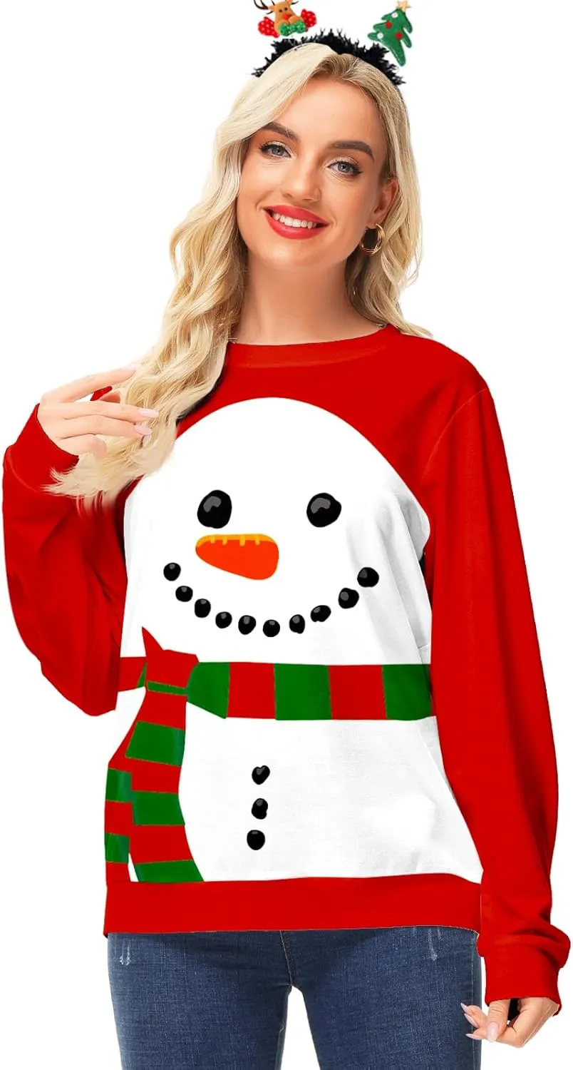 Deerose Women Mardi Gras Sweatshirts St Patricks Long Sleeve Print Shirts