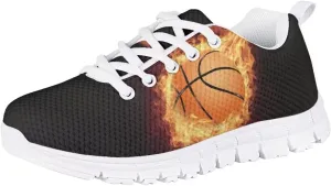 Dellukee Casual Boys Girls Shoes Kids Lightweight Breathable Athletic Tennis Walking Sports School Sneakers
