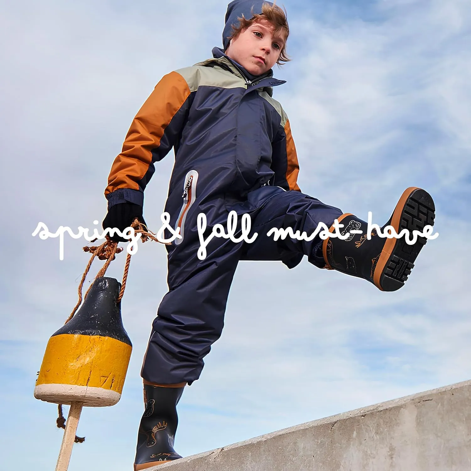 Deux par Deux Rain Boots for Kids and Toddlers