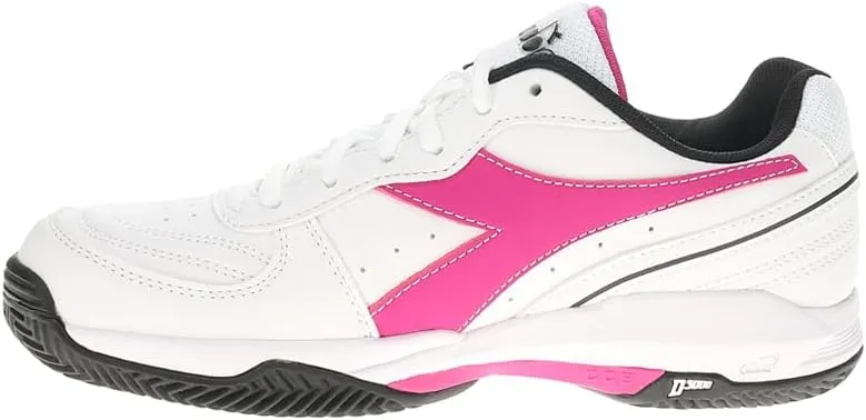 Diadora Womens S. Challenge 4 Sl Clay Tennis Sneakers Shoes - White