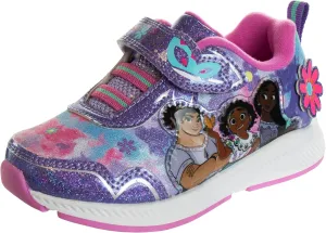 Disney Girls Princess Characters Light Up Laceless Shoes (Toddler/Little Girl)