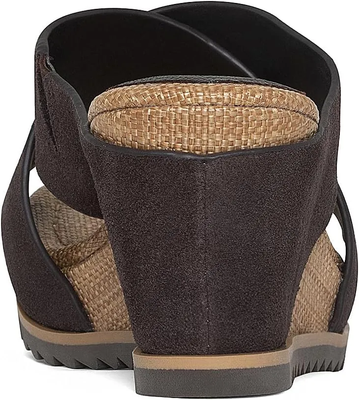 Donald Pliner Women's SISU Wedge Sandals, Comfortable Sandals, Women’s Sandals, Platform Sandals, 2.5-Inch Heel, Heeled Sandal, Toe-Ring Sandal