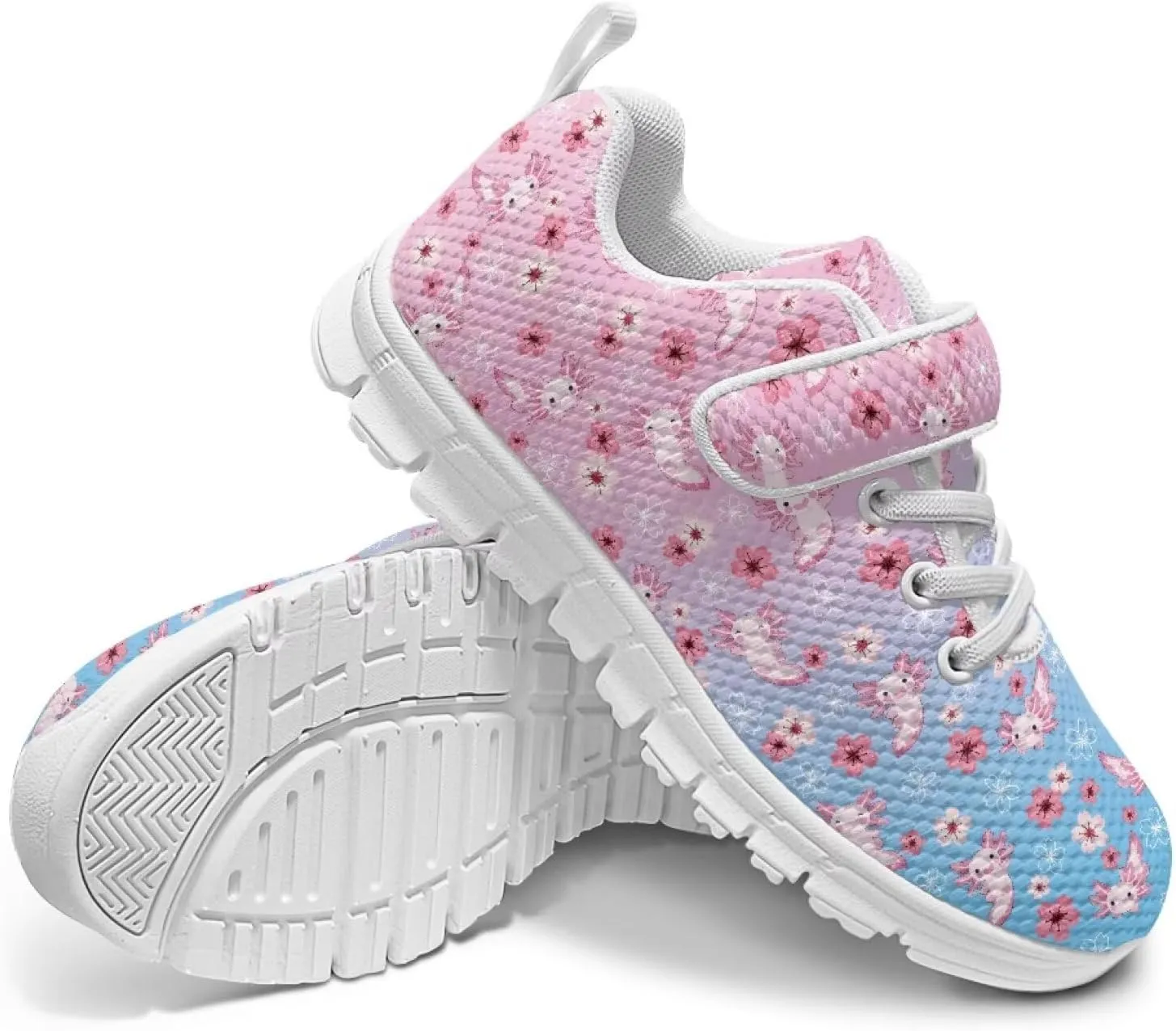 Doojoayie Athletic Shoes for Kids Girls for Active Kids Play Running Jogging Shoes