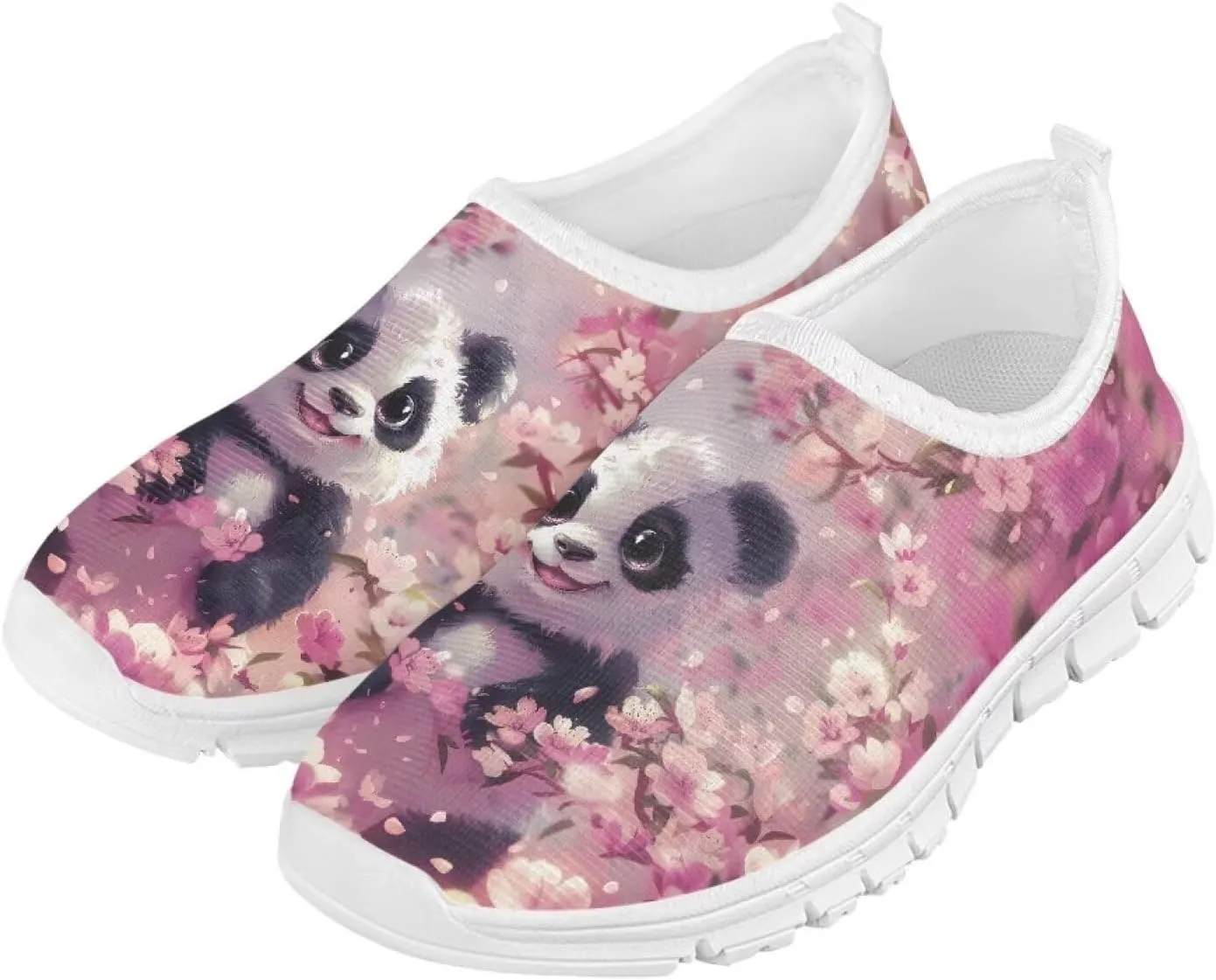 Doojoayie Little Girls Slip-On Walking Shoes for Kids Active Running Play
