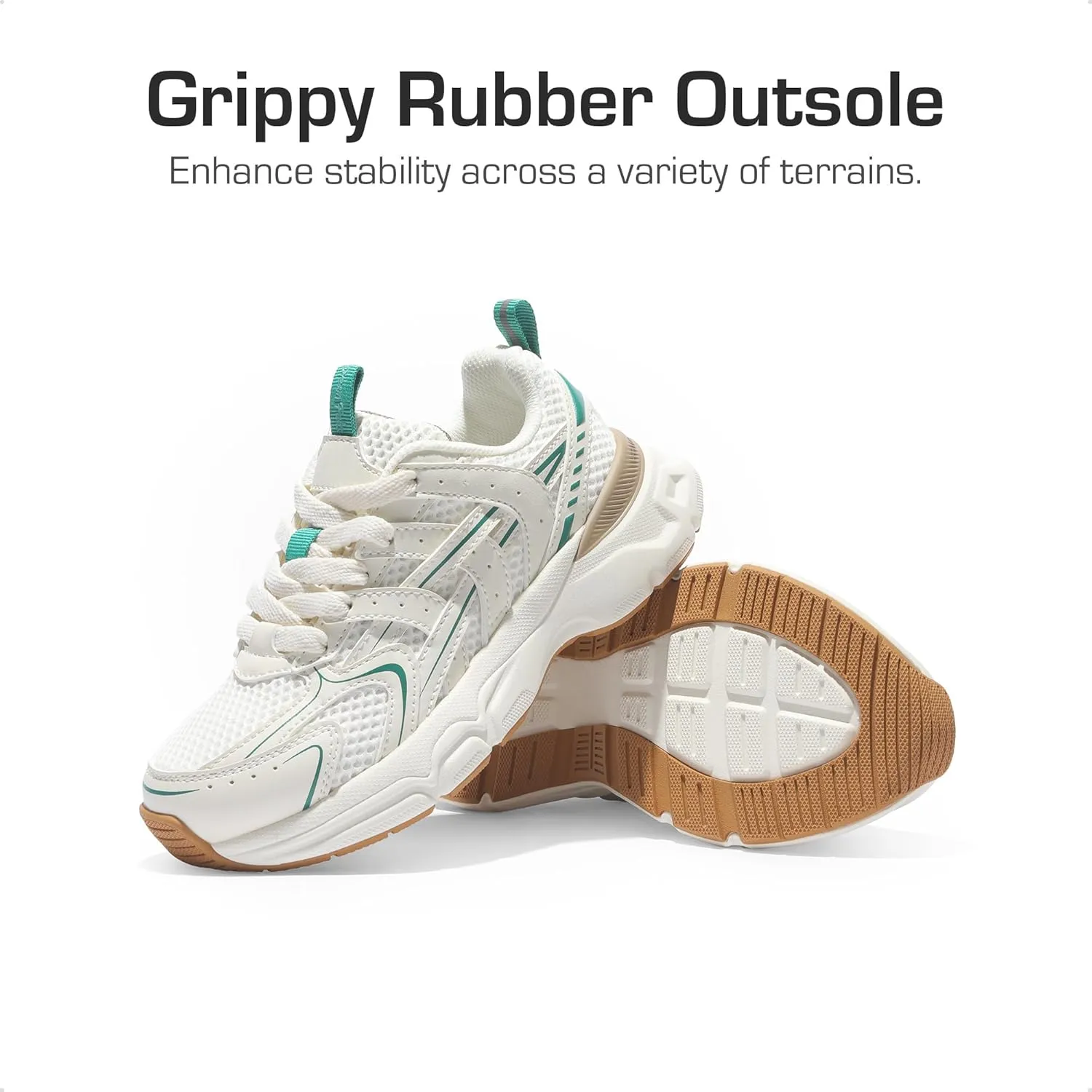 DREAM PAIRS Boys Girls Kids Sneakers Tennis Running Shoes Lace-up Unisex LilLegends Lightweight Breathable Walking Shoes