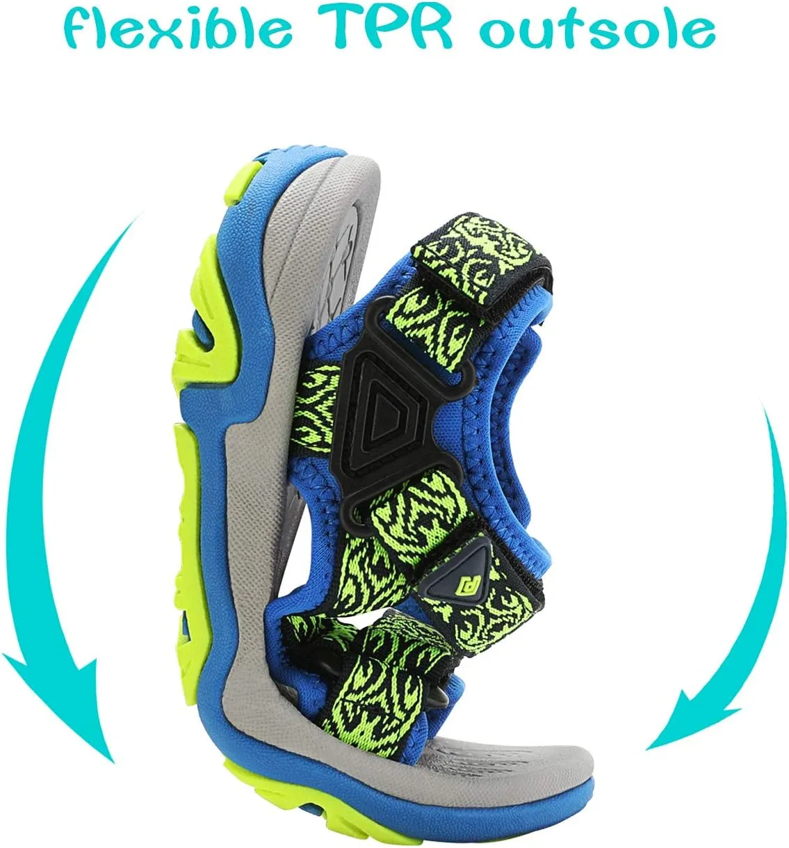 DREAM PAIRS Kids Adventurous Light-Weight Adjustable Straps Summer Sandals (Toddler/Little Kid/Big Kid)