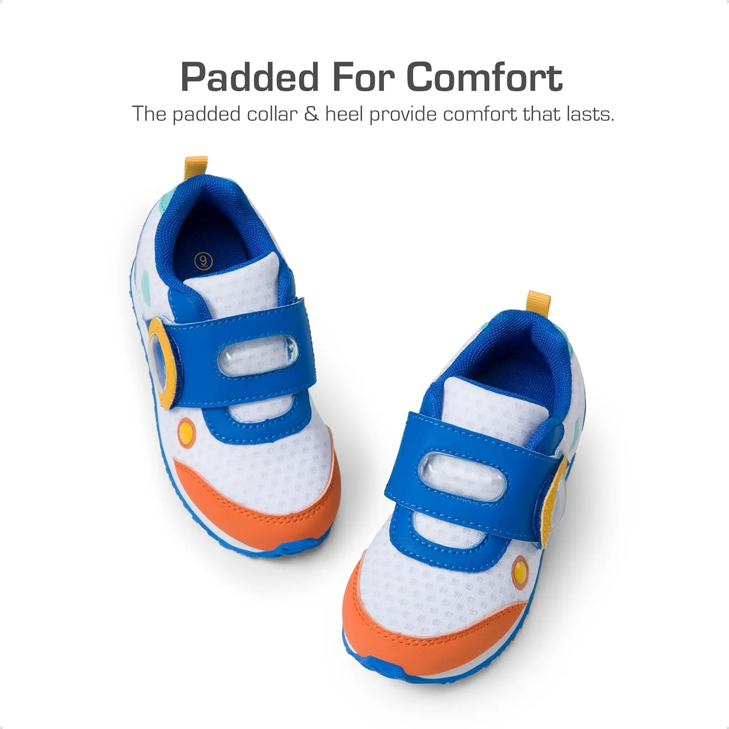 DREAM PAIRS Toddler Shoes Boys Girls Sneakers Kids Tennis Running Shoes Storybook Lightweight Hook and Loop Casual Walking Shoes