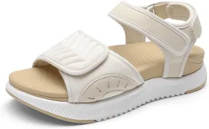 DREAM PAIRS Walking Sandals Women Arch Support Platform Sandals Comfortable Open Toe Hiking Summer Shoes Lightweight Outdoor Athletic Sport Water Sandals