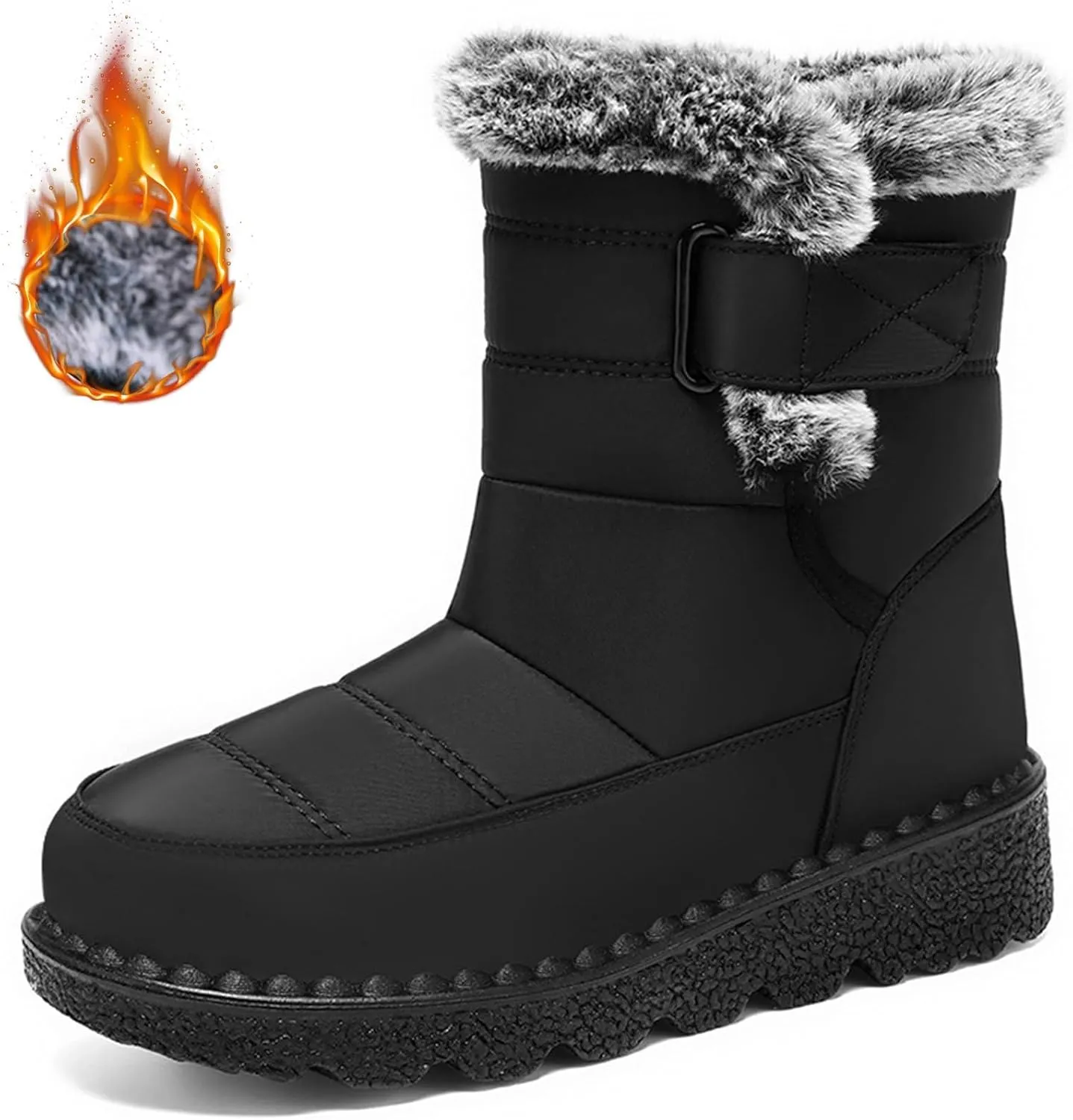 Dress Booties for Women Performance Warm Snow Boots Weather Comfortable And Boot Warmer