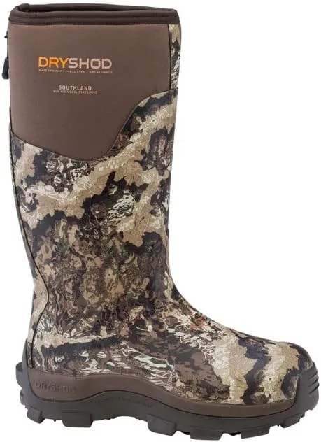 Dryshod Men's Southland Warm Weather Waterproof Camo Rubber Hunting Boot
